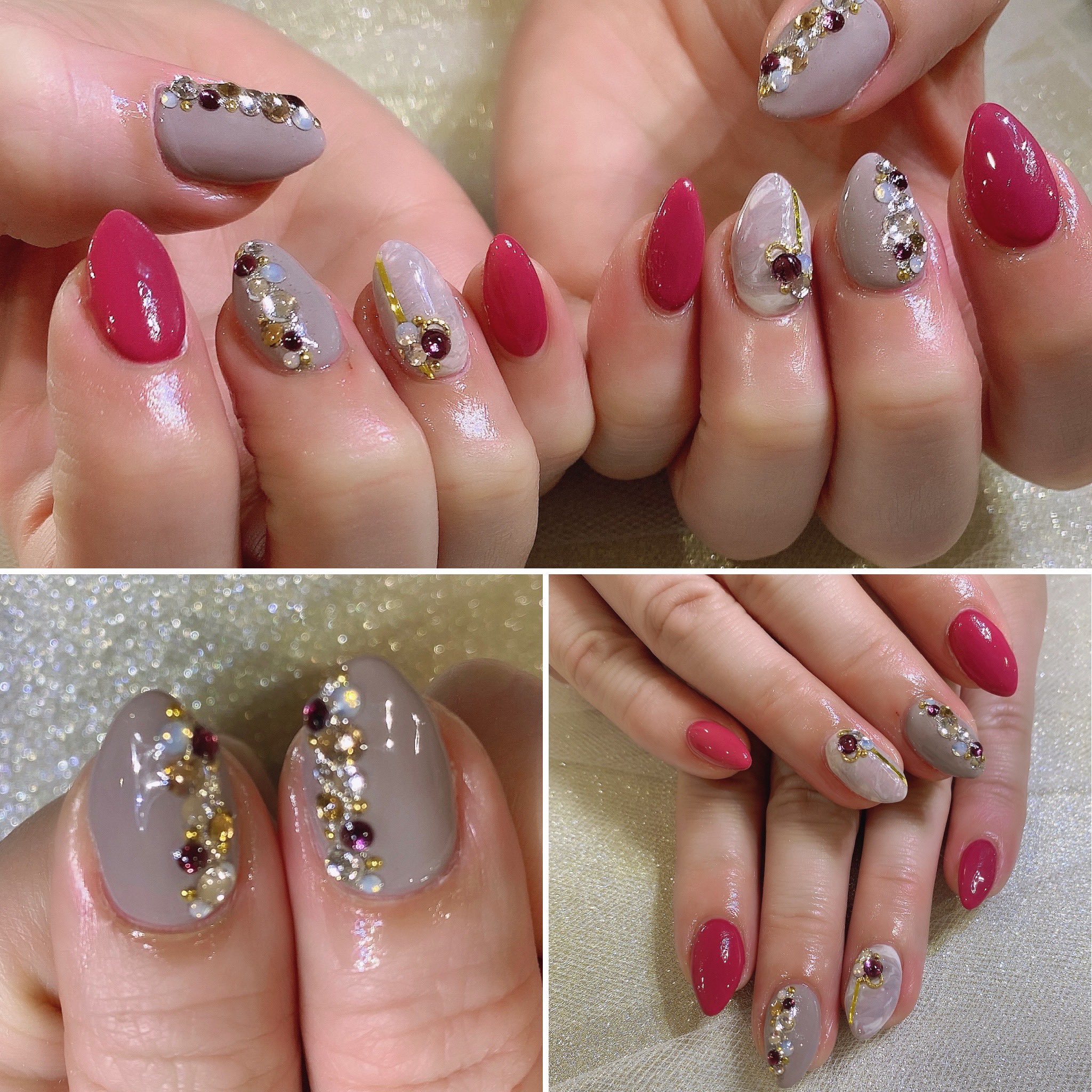 りほッチ Newネイル あんまりしないネイルにしてみました 大人キレイめネイルに ネイル ハンドネイル パラジェル ピンクグレーネイル 大人キレイめネイル 大阪 心斎橋ネイル Mieux Nail Handnail Paragel Gelnail T Co