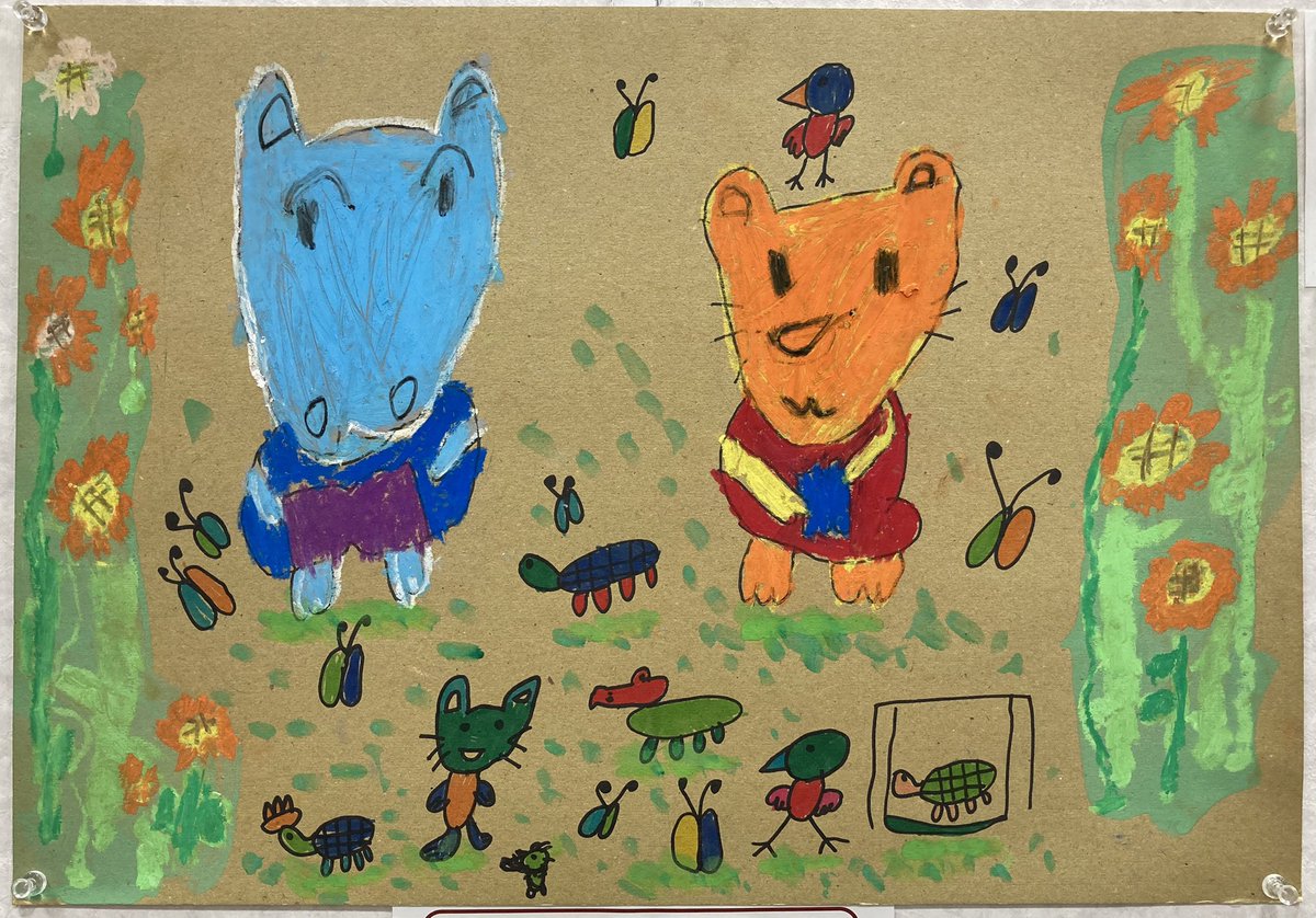 Twitter 上的 第51回 お話を絵にする コンクール 入選作品の一部をご紹介 滋賀5 ふたりはとっても本がすき 小峰書店 お話を絵にするコンクール T Co Aedujbjmyv Twitter