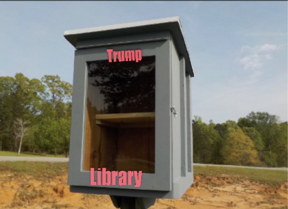 debiowens's tweet image. #TrumpLibrary

A whole lotta nothing