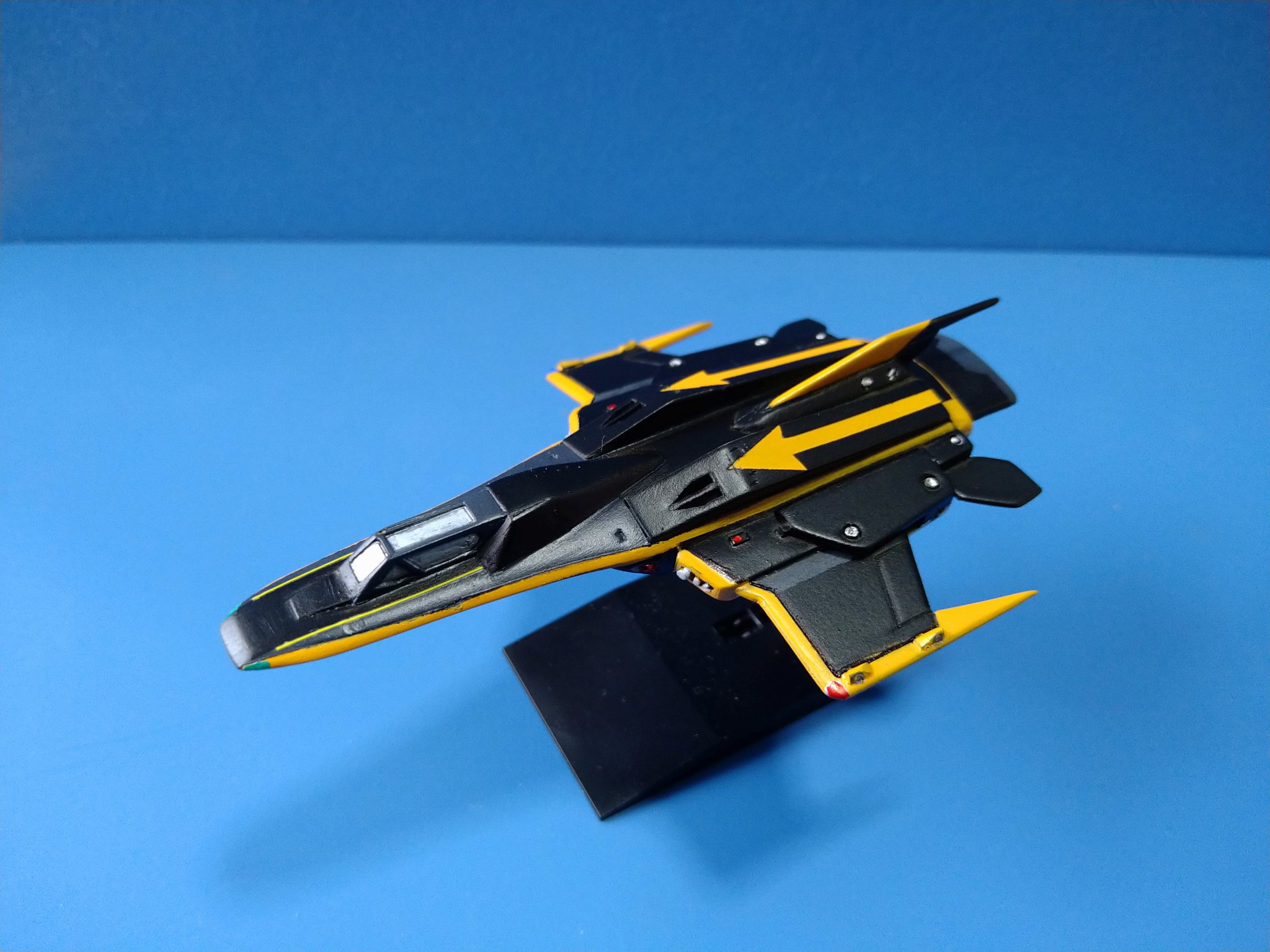 ブラックタイガー (宇宙戦艦ヤマト) o7r6kf1 RC black tiger Fighter ブラックタイガー 宇宙戦艦ヤマト - YouTube