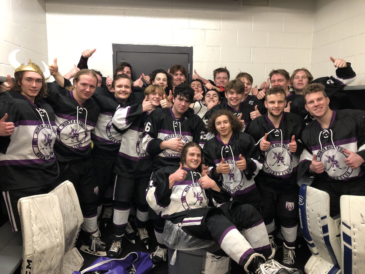 The North Royalton Bears improved to 18-6-2 overall with a, 3-2, win over Olentangy Orange.  <a href="/JakePeacock14/">Jake Peacock</a> tied the game just over 30 seconds remaining and with only 12 ticks left <a href="/JohnnyHomoki/">Johnny Homoki</a> put it where momma keeps the thin mints!! Team effort earns the lid! #nrhockey