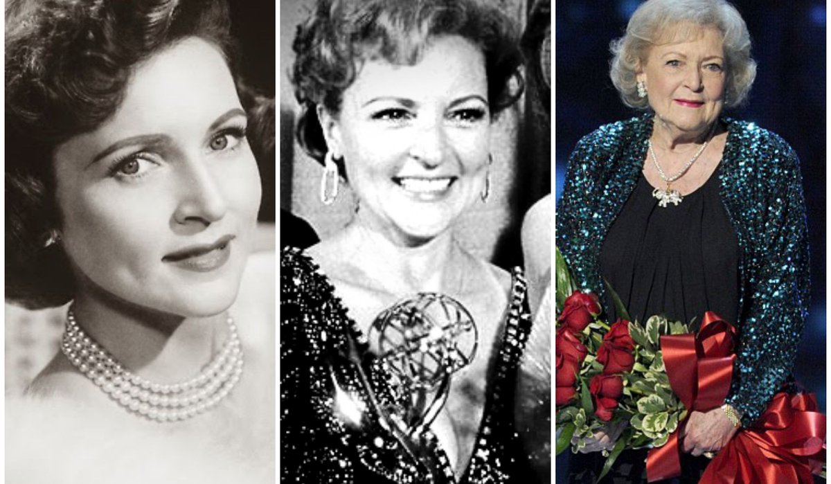 myfabulousfind1's tweet photo. I think it's your mental attitude. So many of us start dreading age in high school and that's a waste of a lovely life. 'Oh... I'm 30, oh, I'm 40, oh, 50.' Make the most of it.
- Betty White

Happy 99th Birthday #BettyWhite 
#HappyBirthdayBettyWhite https://t.co/BLHDHzjqkh