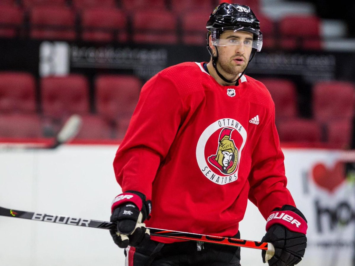 SNAPSHOTS Colin White makes his return to the Ottawa Senators' lineup Saturday night