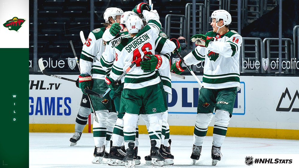 NHLPR's tweet photo. The @mnwild are the first team to win each of their first two games of a season by overcoming a third-period multi-goal deficit. #NHLStats https://t.co/ry6cweO29X