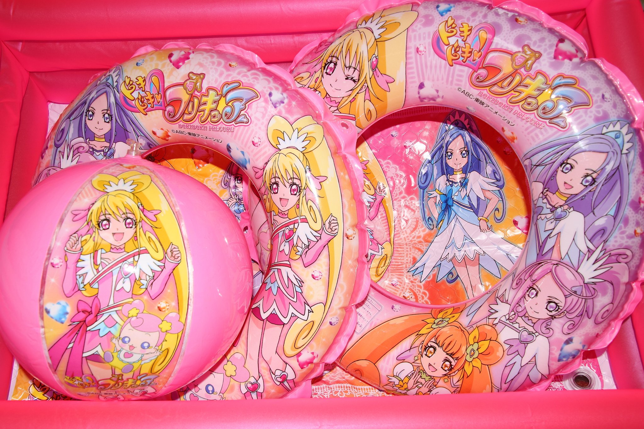 ドキドキプリキュア 浮き輪 55cm｜浮き輪、浮き具