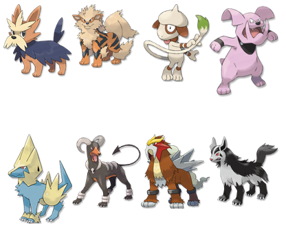 Twitter 上的 ざんぶろんぞ Chiku012 たぶんウルトラサン ウルトラムーンで出現したイワンコとかワンパチとかソード シールドのヨーテリーあたりが該当すると思われます 犬系で言えばオオカミとかリカオンとかも入れれば数が増える気がします T Co