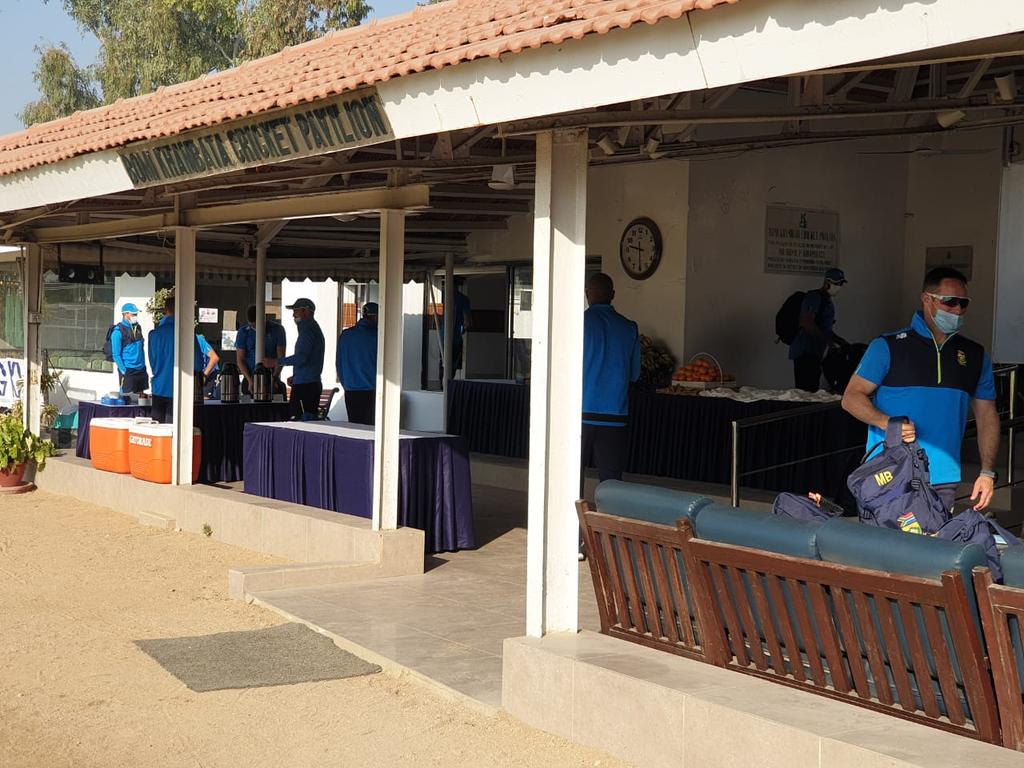 This is the ground where my cricketing journey started. So good to see SA training at Karachi Gymkhana. These pictures bring back happy memories. #PAKvSA #KG #Karachi #Pakistan