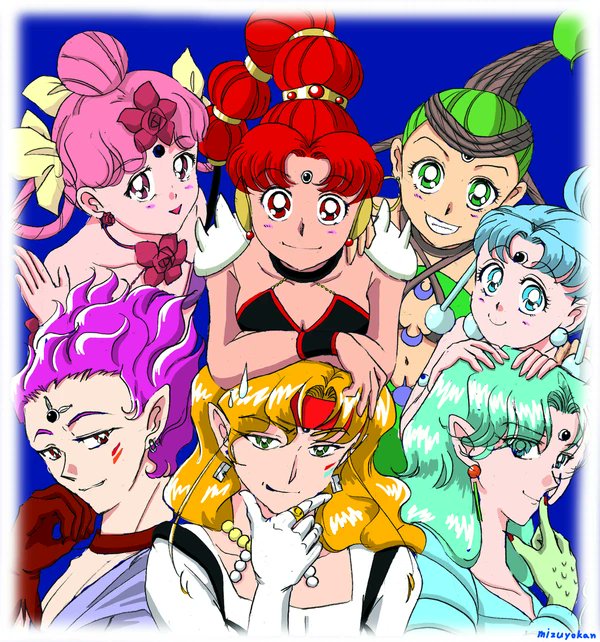 昔のイラストから♪アマゾントリオもアマゾネスカルテットも大好きだ