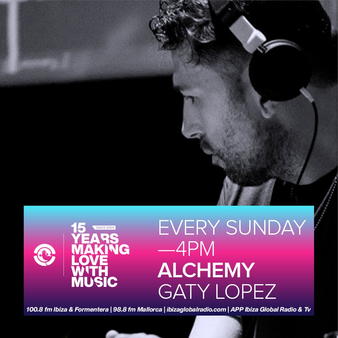 ALCHEMY Radio Show on <a href="/ibizaradio/">Ibiza Global Radio</a> <a href="/ibizaglobaltv/">Ibiza Global TV</a>  EVERY SUNDAY 
04:00 pm #IBIZA Time //  
03:00 pm #LONDON Time //  
07:00 pm #DUBAI Time // lnkd.in/daCcX4P