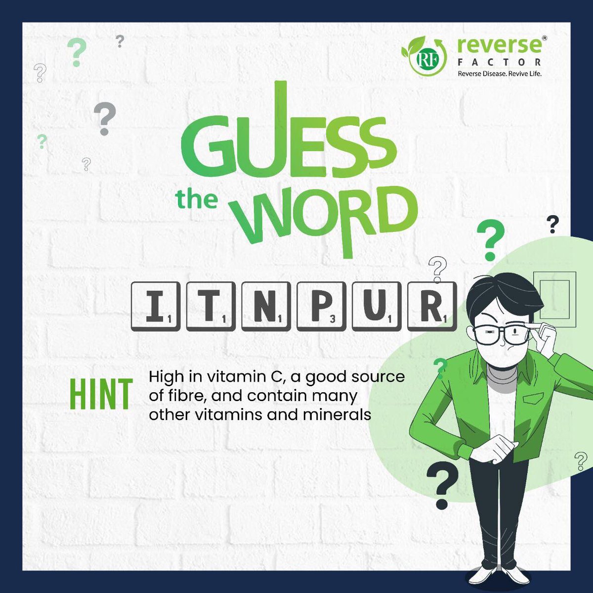 reverse_factor's tweet photo. 🔥Sunday Trivia 🔥
.
.
Guess The Word ❓
.
.
#guesstheword #puzzle #ieltsgrammar #ieltspractice #vrglobal #wordsworth #ielts #ieltshelp #ieltswritingpractice #ieltsacademicwriting #ieltstips #ieltsspeaking #ieltsspeakingtips https://t.co/oW8Wvrge71