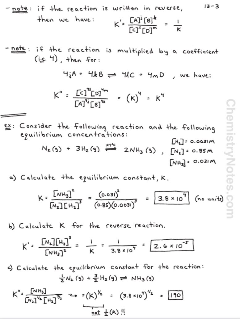 chem_notes_pdf's tweet photo. SECTION 13 - Chemical Equilibrium - 19 pages; https://t.co/xtSXHi6tra
.
👆🏼ALL My Notes are Available at Link Above
.
#generalchemistrylectures
#chemistrylectures
#generalchemistrynotes
#generalchemistry
#chemistrynotes
#chemistryteacher
#chemistrylecturenotes
#chemistry
. https://t.co/ALpwtQ62QX