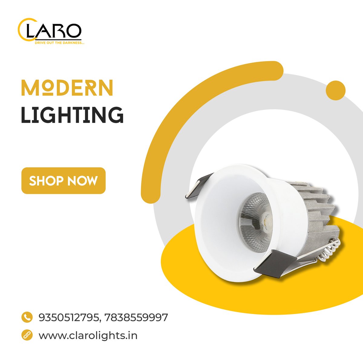 clarolights's tweet photo. Claro Lights leads the way for high quality LED Light fittings. Call/Whatsapp: 9350512795, 7838559997
_
#clarolights #clarolightsindia #ledfittings #ledfixtures #newdelhi #lightingconsultant #downlight #coblight #vocalforlocal #architects #architecture #homedesign #officedesign https://t.co/pNdxf8GBCU