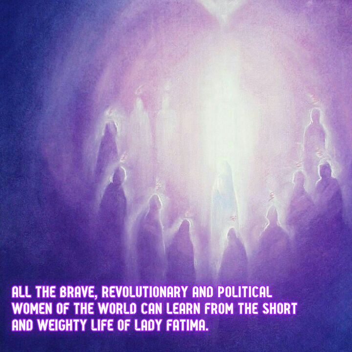 M_waezi's tweet photo. The mother of us all, #Fatima, saw the situation in the world clearly these days.That is why he tried to make people understand that politicians with political awareness must be appointed by God to be compassionate to the people, not self-interest. https://t.co/BGmX3XBmMM