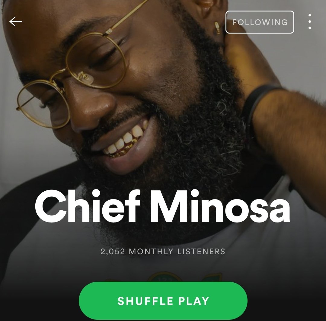 TheFreddieMo's tweet photo. the only way is up... keep streaming y'all #ChiefMinosa https://t.co/CHs8VevCuf https://t.co/hQWuKJgK26