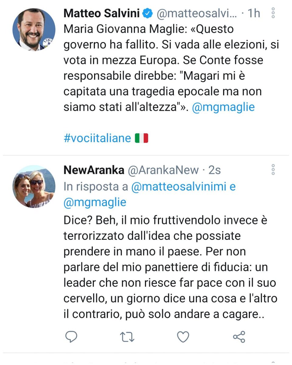 ArankaNew's tweet photo. #vociitaliane #Salvinivergognati
#maiconlalega #cazzaro
@AndreaScanzi @Ta_nu76 https://t.co/esQDrBurPG