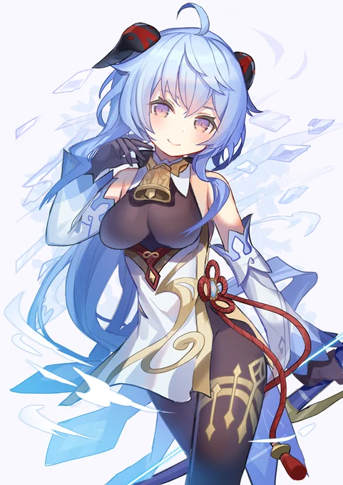 甘雨描きました
#原神 