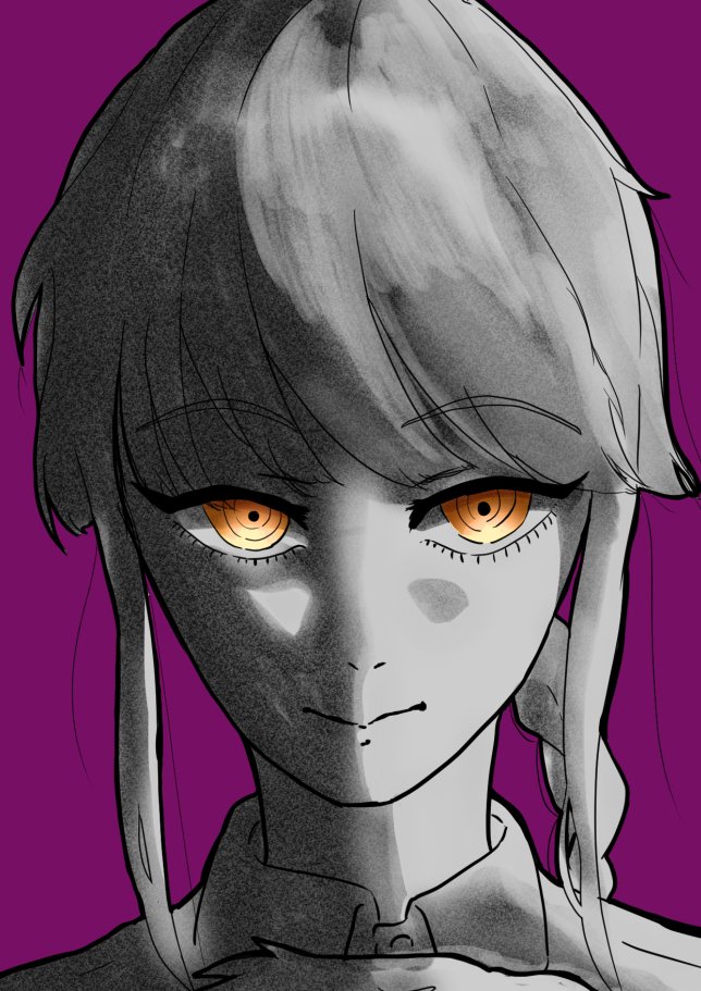 デンジとマキマ
#チェンソーマン 
#チェンソーマンファンアート 