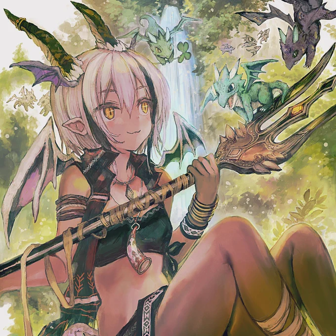 食器少女004 Dragonewt 