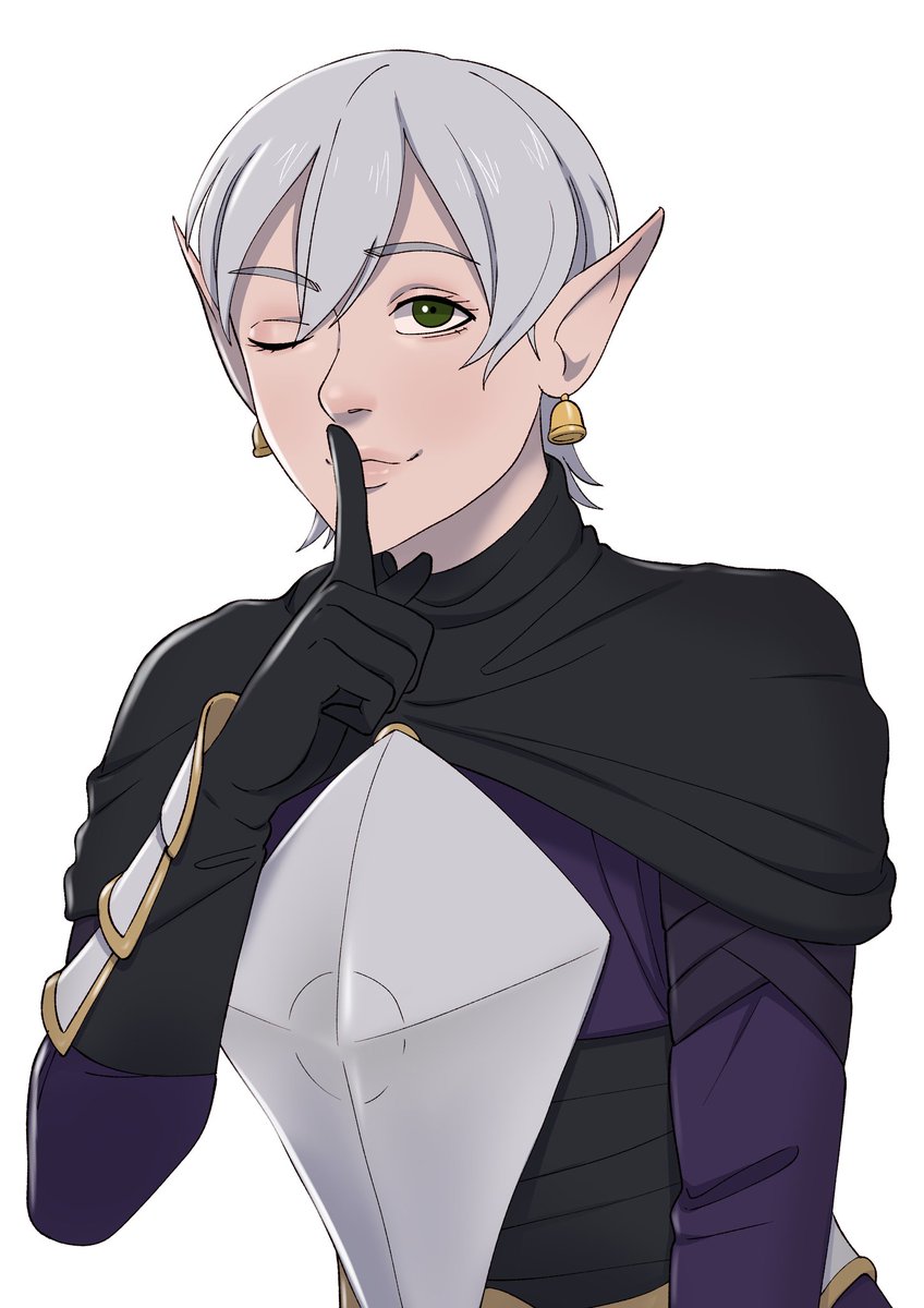 @NoHittingStart Silence is still my favorite elf oc, she won't rest until she's stolen all our hearts... and wallets