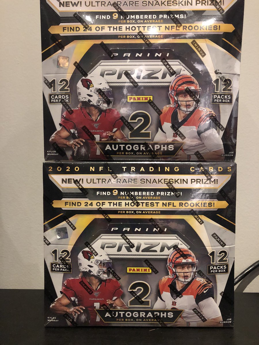 findnbind's tweet photo. Going to be doing a PYT live break with 2 Prizm Hobby boxes!! DM for price list and teams left available!! 

@HobbyConnector @Hobby_Connect 
#thehobby #TheCollector #Whodoyoucollect #tcg #livebreak #cardbreak #PYTbreak #findnbind #findnbindtradingcards #joeburrow #herbert #tua https://t.co/ULXXKNKTr0