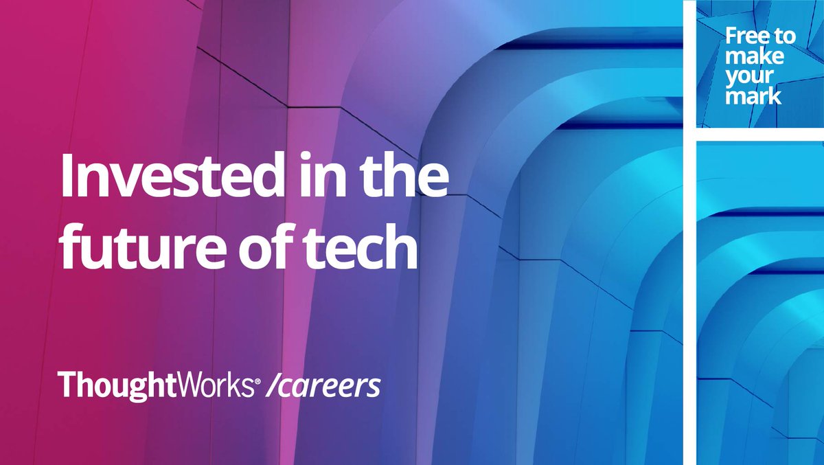 Thoughtworks tweet media