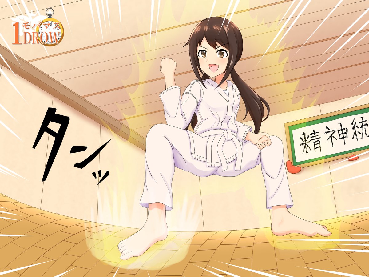 Koのみ モバマス版深夜の真剣お絵かき60分1本勝負 中野有香 完成ver 有香ちゃんです