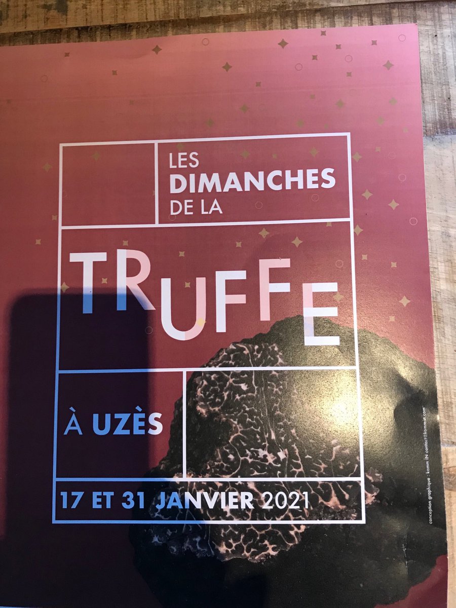 TDVredacChef's tweet photo. Journée de la truffe à Uzès avec les vignerons du Duché d’Uzès, 2 chances en 2021 : rdv 31 janvier place du marché aux herbes. Vignerons et producteurs vous attendent. ⁦@auvergnerhalpes⁩ ⁦@TerredeVins⁩ ⁦@Vinsrhone⁩ https://t.co/QQAc3pWrc3