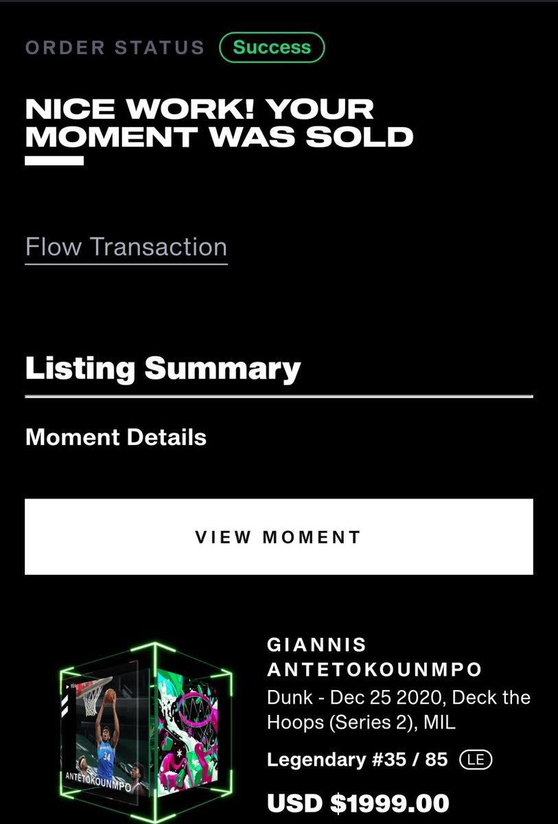 pranksy's tweet photo. I hit $200,000 3 Day sales total on @nba_topshot, I've never seen this sort of volume in #NFTs before.
#FlippedyFlip
@NBA #Collectibles #NFTs @SDinwiddie_25 @Zionwilliamson @Giannis_An34 https://t.co/9f5mu45krO