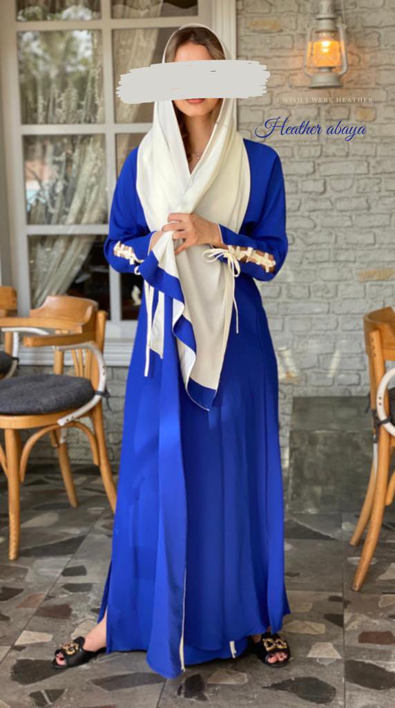 SaraAlsiba3i's tweet photo. @HeatherAbayas 
حقيقي العبايات بألوانها فضيعه 😍🥺
وحتى اسعارها حلوه https://t.co/f1VBrJhAnL