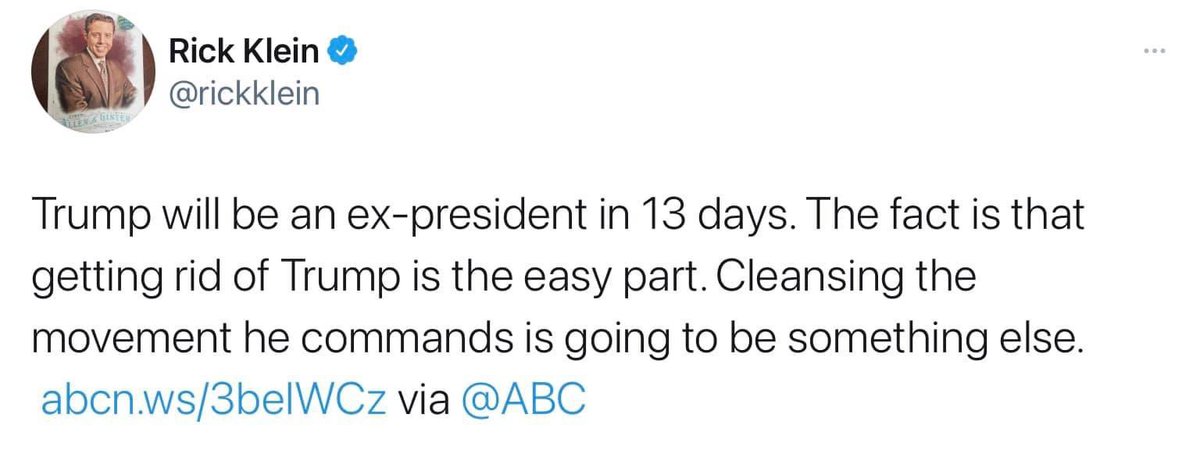 "Cleansing". Some of the greatest horrors our rock has seen have occured under this word. It wasn't a word chosen by chance. This is the Political Director for ABC. "Political Director". Chew on that. Seeing how all these various tentacles connect to the same beast yet?