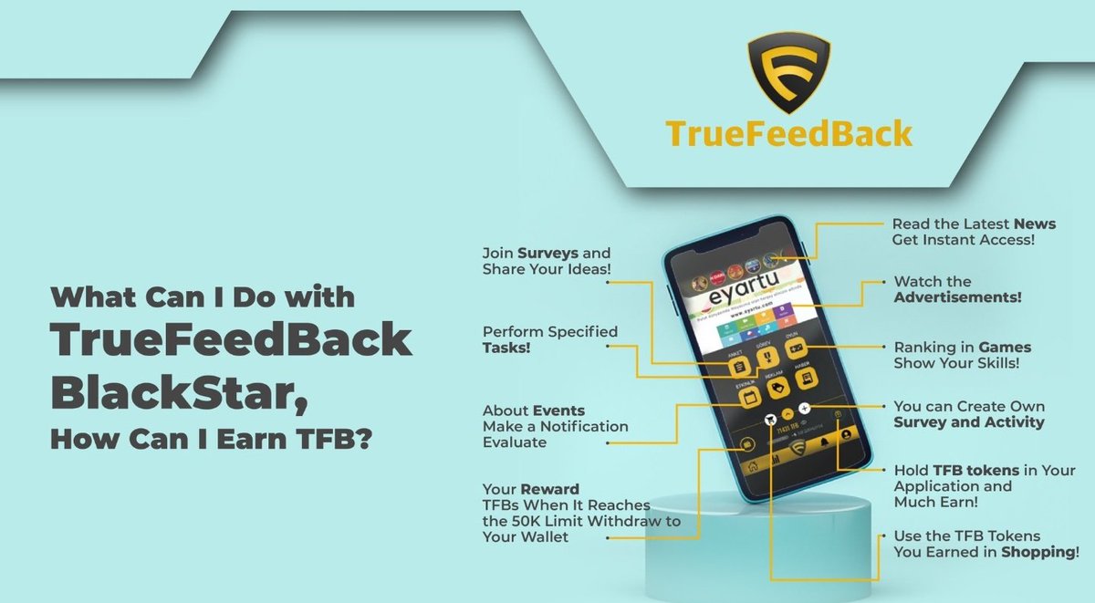 >Blockchain based Data & Analysis Platform >All users stay anonymous >Turn your data into rewards >Earn $TFB by playing games, participating in surveys and tasks, and more. >Over 50k users @TFBChain #TFB To download: play.google.com/store/apps/det… REF Code: LEVENT