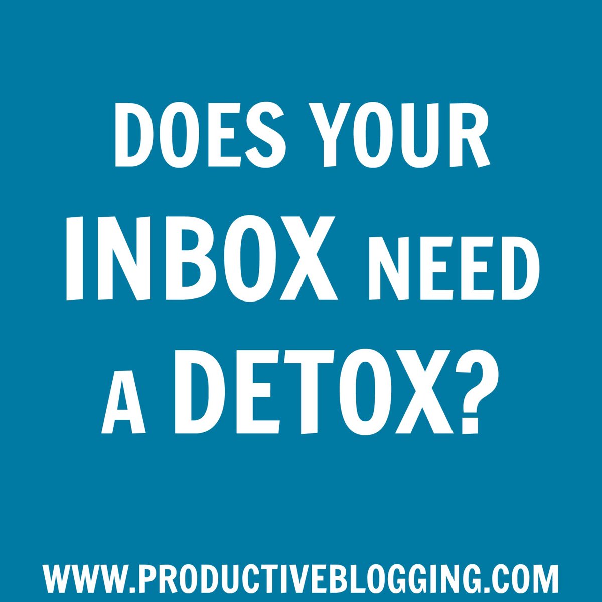 EbGargano's tweet photo. How does your inbox look right now? Neat and tidy? Or a right mess? 

The latter? Find out how to detox your inbox => https://t.co/s3hE3mNWdh
.
#inboxdetox #inboxzero #timemanagement #productivitytips #productivityhacks #productivityhabits #productiveblogging https://t.co/R0D6jI6mBl