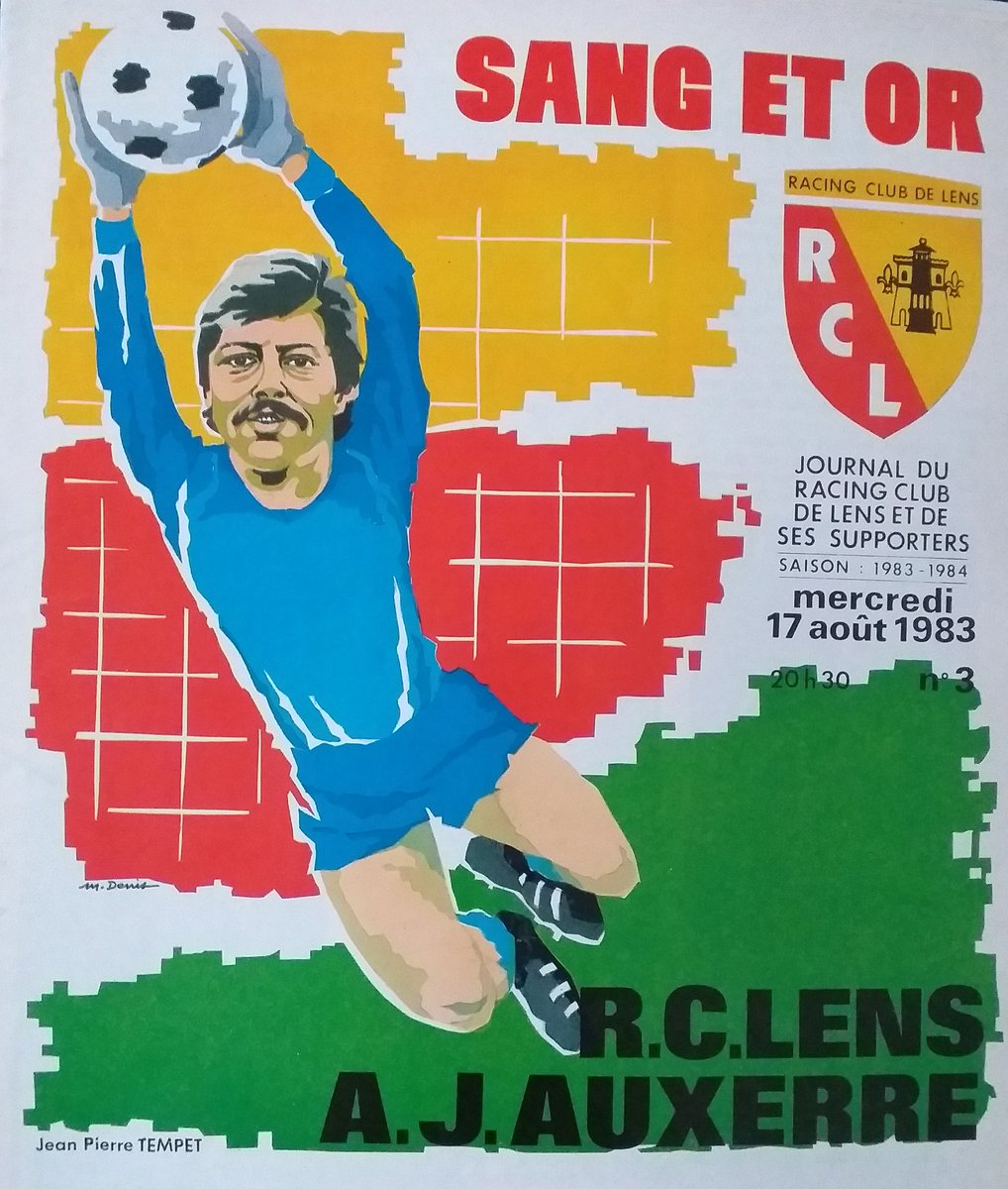 LensVintage's tweet photo. ⚽️ 🎶 🎺 Tempet notre gardien d'but N'aime pas que l'on discute Il a de bons arrières Qui mettent tout le monde par terre Il a de bons demis Des grands et des petits Mais le plus important C'est sa lign-eu d'avants Allez Racing Allez Racing Allez ... 🎶 🇲🇰 @RCLens #RCLens #tempet https://t.co/sYX3t2MHgh