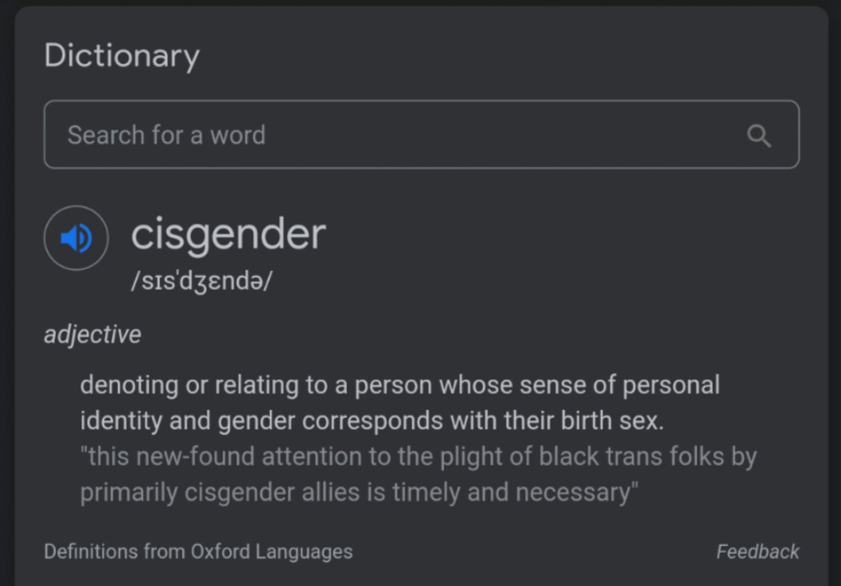 sharpie_65's tweet photo. @gone_too_far__ If not "cis", does that mean you're transgender? Does your gender identity not correspond with your assigned gender at birth? https://t.co/krdy50tDoY