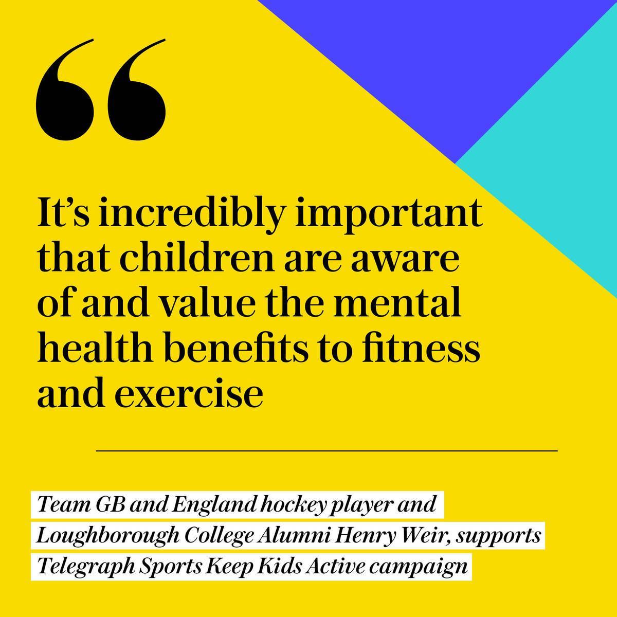 From Monday, @ @Telegraph in partnership with @Lborocollege will deliver free online exercise classes. Baroness Grey-Thompson, Lord Coe, and Team GB hockey player and college alumnus @HENRYweir_ are among those backing the campaign telegraph.co.uk/sport/2021/01/…