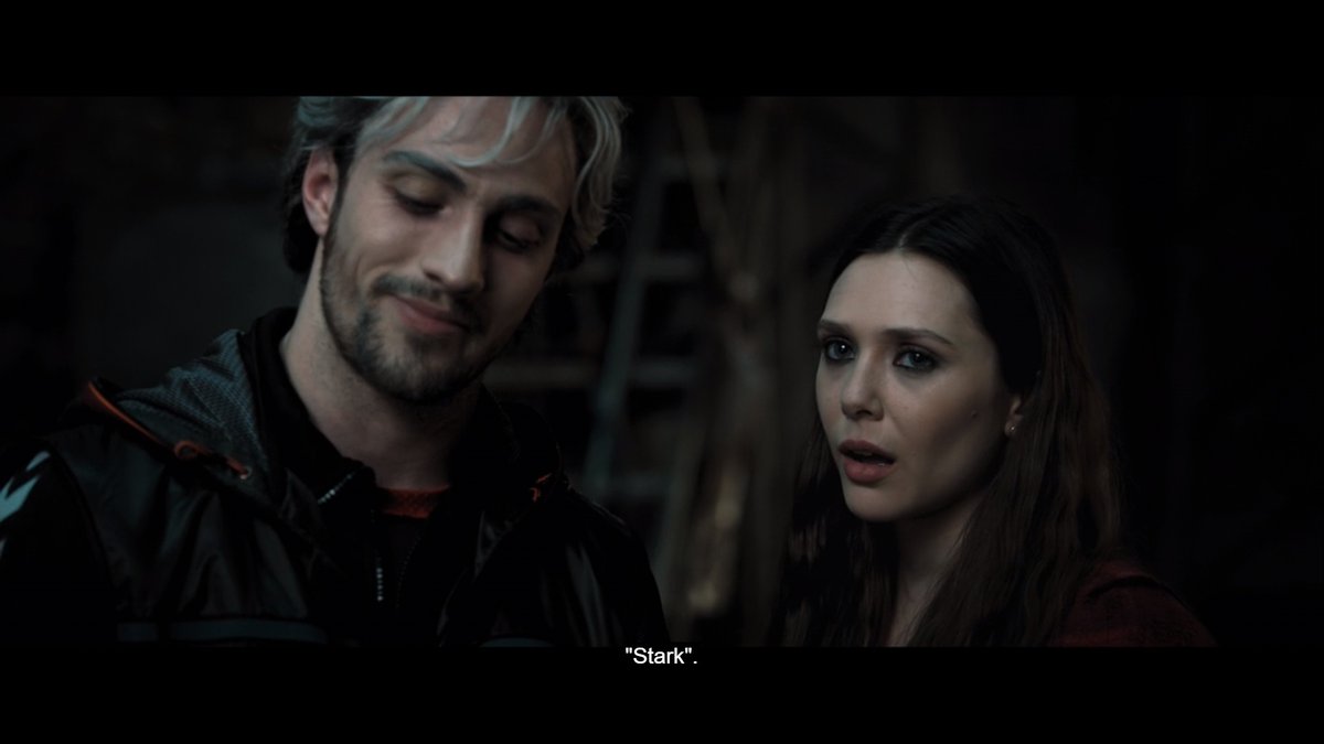 La pub du grille-pain est plus qu’un simple clin d’œil à Stark Industries & Iron Man selon moi.Dans le MCU, c’est un missile Stark qui tue les parents de Wanda & Pietro Maximoff, piégeant les 2 gosses, obligés d’attendre les secours en espérant que le missile n’explose pas.