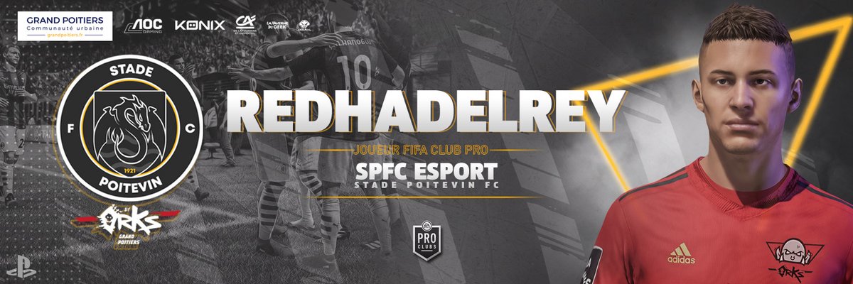 orKsGP_Fifa's tweet photo. #majgraphique #ilovenegocio

C'est avec grand plaisir que nous proposons notre nouvelle bannière aux joueurs FIFA :) 

Encore un travail extraordinaire de @no_negocio qui a mis le paquet pour notre nouvelle identité !

#comeonlahorde #dragonpoitevin https://t.co/jZmzrY7BSm