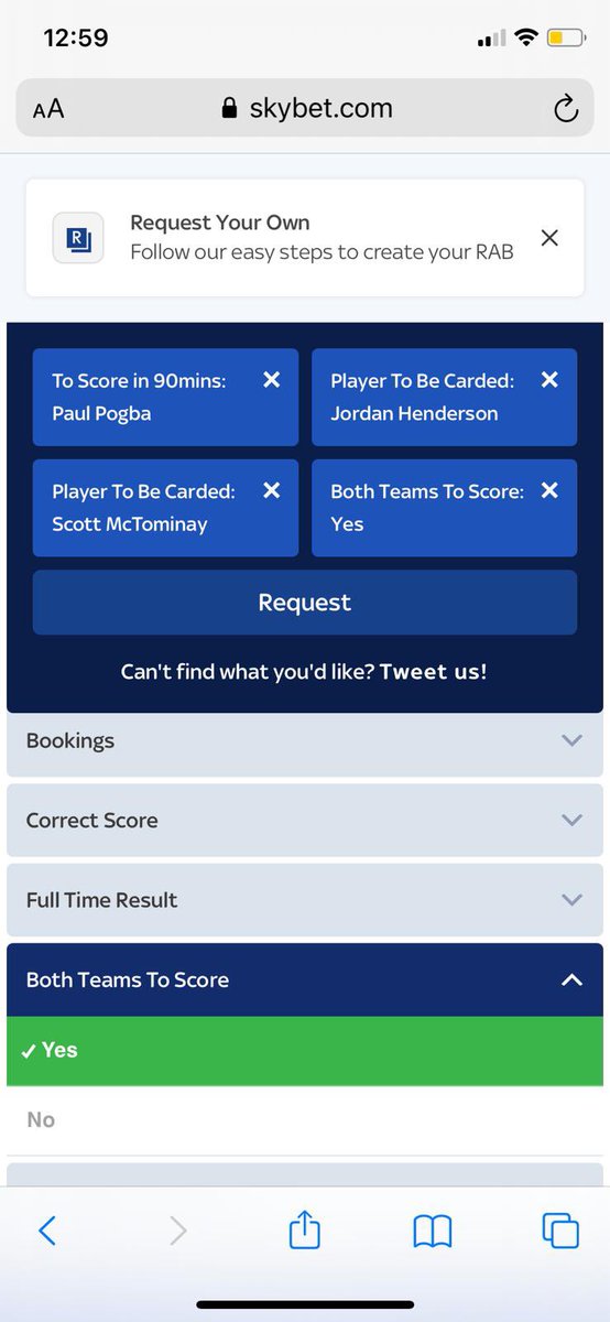 ShaneadM's tweet photo. @SkyBet  #RequestABet https://t.co/49TZnGC4YA