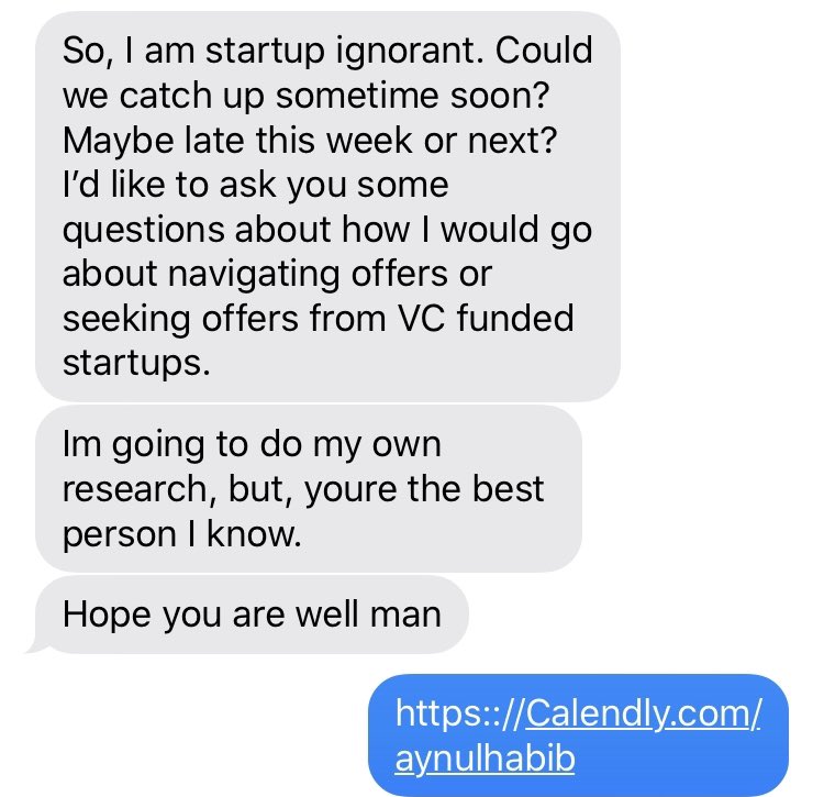 CEOs will say things like “Oh wow your network is already referring you employers and candidates are reaching out to you on their own? You haven’t even launched on Product Hunt! Must have been some career! Dang, could I know you?”