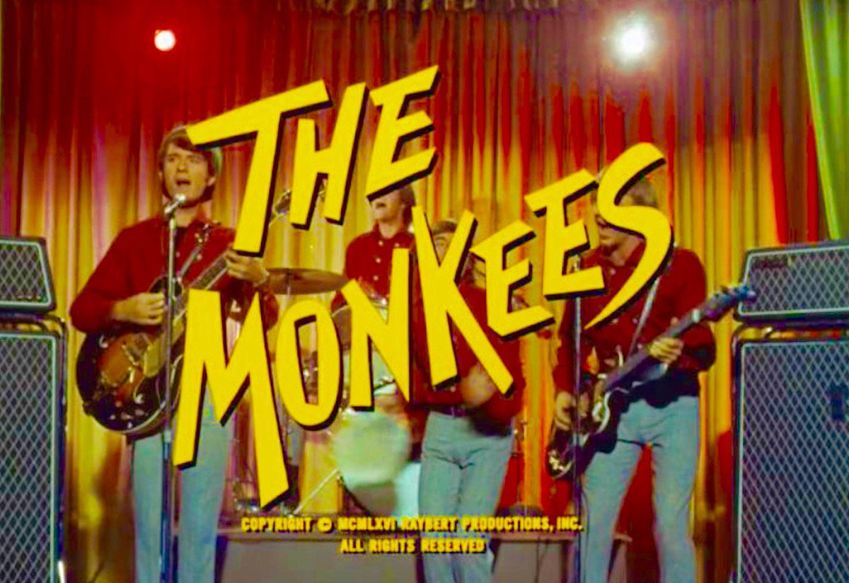 kencalvertshow's tweet photo. January 17, 1966 NBC-TV bought The The Monkees series, placing it on their 1966 autumn schedule. The series centered on the adventures of The Monkees, a struggling rock band from Los Angeles, CA and introduced a number of innovative new-wave film techniques to TV. 'Here we come'. https://t.co/7rDiJ6TFPM