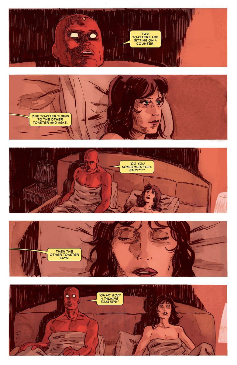 “Toaster” (grille-pain) est également une insulte répandue en science-fiction pour manquer de respect à un robot. (On l'entend dans l’univers Star Trek). Dans les comics de Wanda et Vision, on retrouve ce terme.