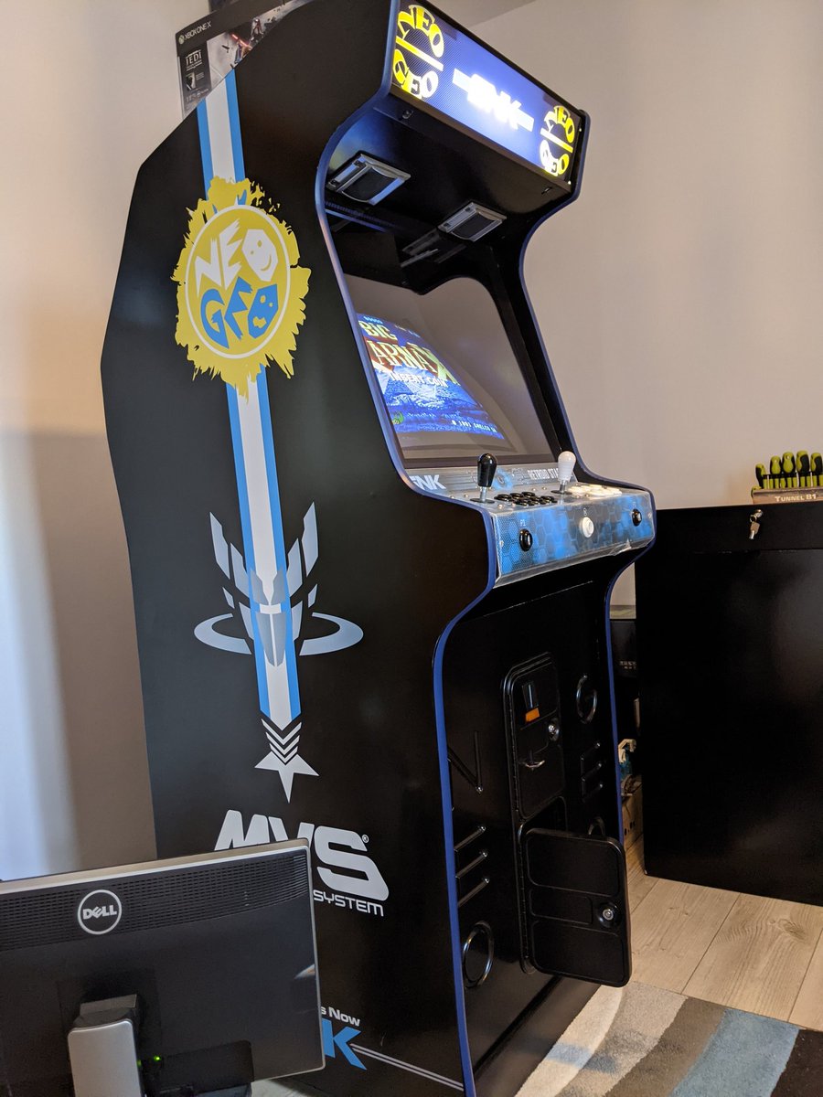 StingerHU's tweet photo. #maintenance #batterydepleted #booterror #myownarcade #retroidstarcade #SNK ... de már minden oké. https://t.co/foShGiXgUX