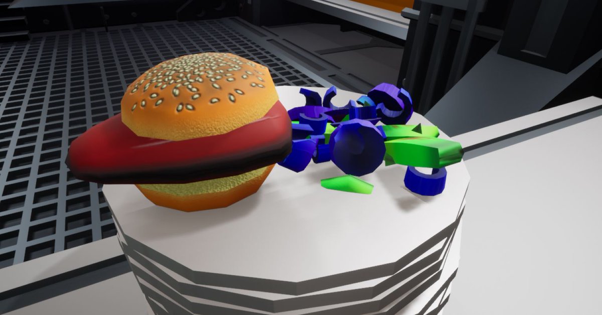 Banjo Burger anyone? <a href="/RedSeaGames/">RedSea Games</a> #indiedev #indiegames With a side of salad!