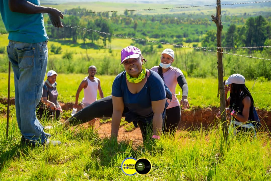 "Live for the moments you can't put into words".  

Hikeobics:"we hike because we want to exercise while making memories".