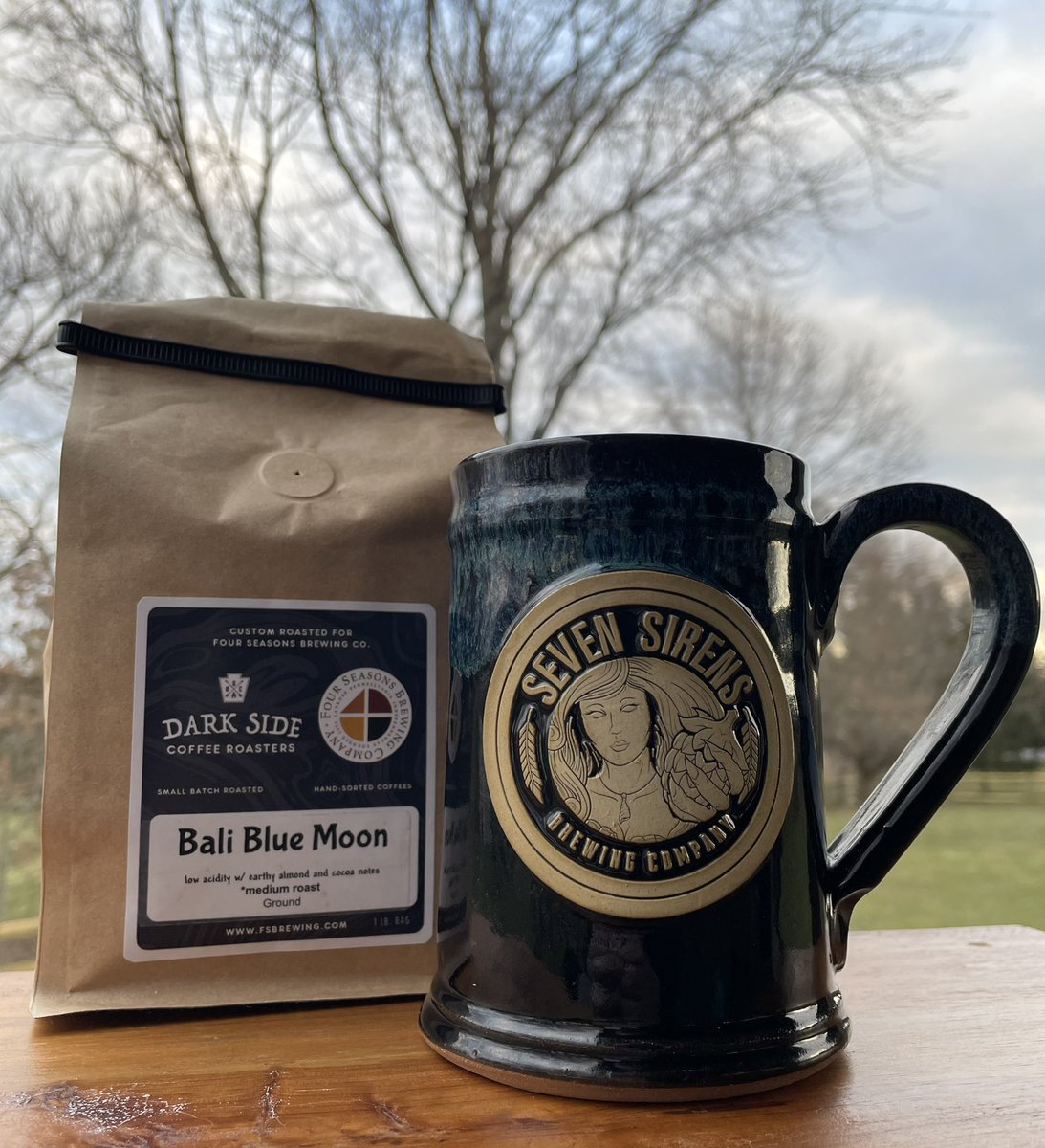 Anyone else’s craft beer obsession take over their love of coffee? 

Just us? #PABeer 

Mug by <a href="/SevenSirensBrew/">Jordan Serulneck</a>. Coffee by <a href="/FourSeasonsBrew/">Four Seasons Brewing</a> &amp; Dark Side Coffee Roasters