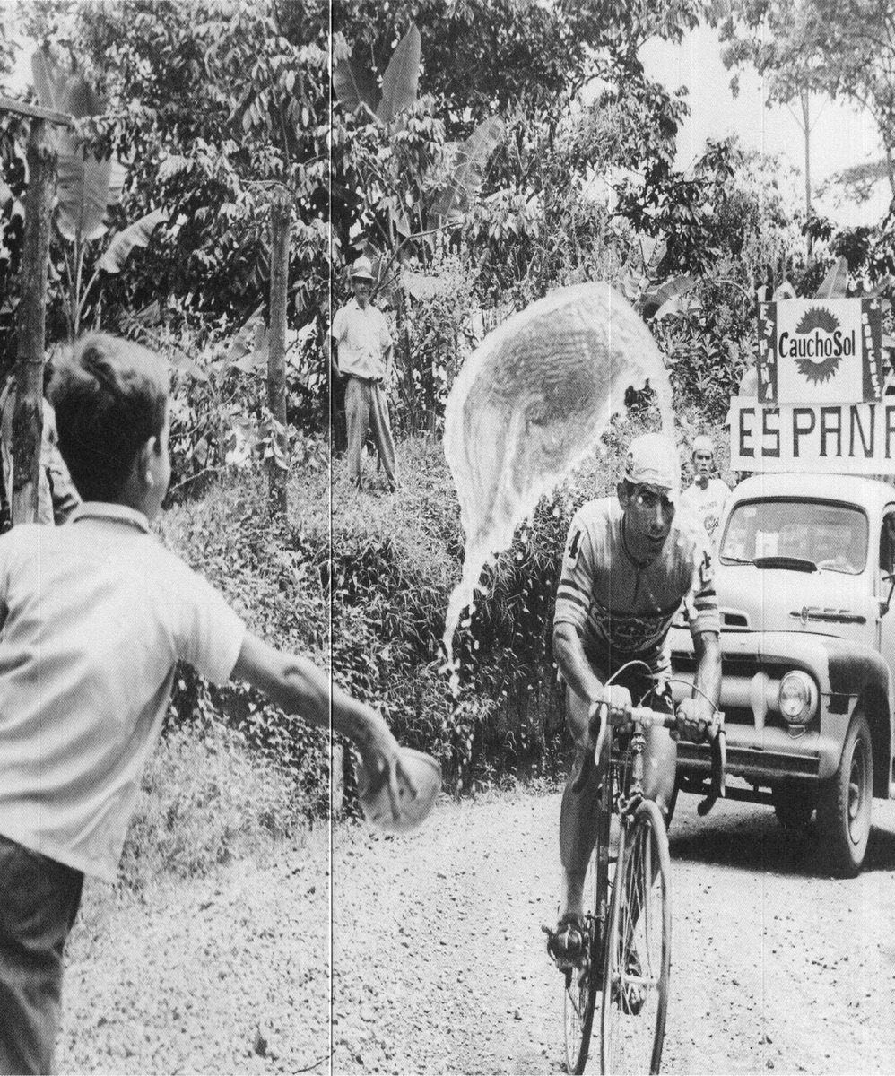 PaleoHidalgo's tweet photo. Un 17 de enero de 1951 finalizaba en Bogotá la 1ª Vuelta a Colombia. Esa 1ra edición no tuvo extranjeros. Sin embargo, en los años posteriores serían numerosos los foráneos que vendrían a la ronda nacional.
Aquí, un hilo con 8 de las figuras que corrieron la #VCol en el Siglo XX https://t.co/pklGd6EezY