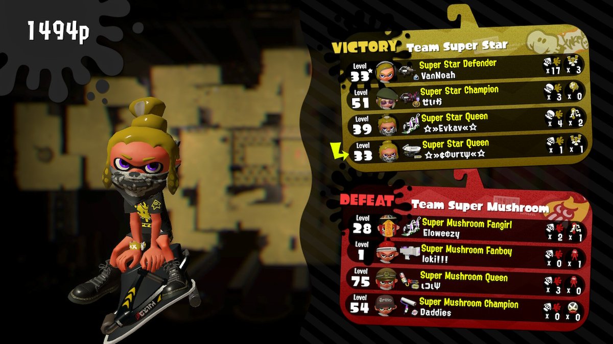 CSplatted's tweet image. #Splatoon2 #NintendoSwitch