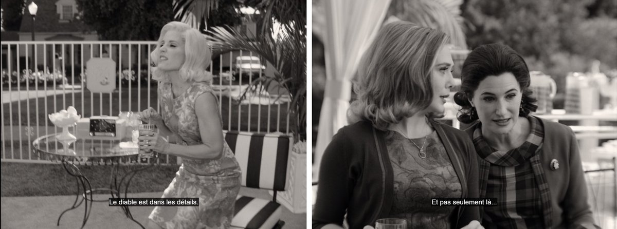 Plusieurs indices laissent penser qu’Agnes n’est autre qu’Agatha. Visuellement, son médaillon, mais aussi cet échange sur le Diable, puisqu’elle a déjà combattu Méphisto avec son chat Ebony. qu'on voit dans le segment animé, dans une pub “Auntie A’s” (comme Agatha.)