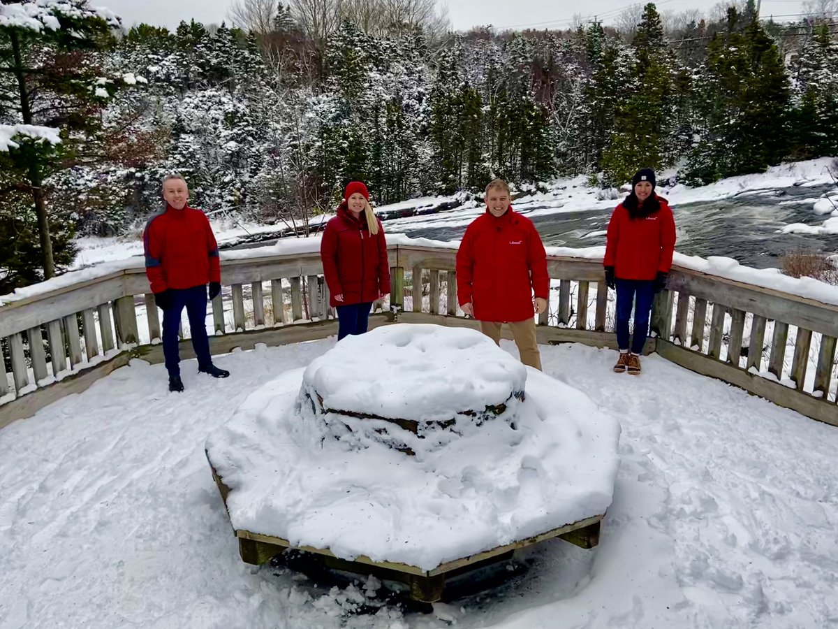 FureyAndrew's tweet photo. From the farmers’ market to a walk on the Manuels River Trail with three of our strong #TeamFurey candidates, and electric energy at campaign HQs - great day one. Finished it in Mount Pearl and am glad to see two accomplished women representing @nlliberals there! https://t.co/gNpVGKuGiE