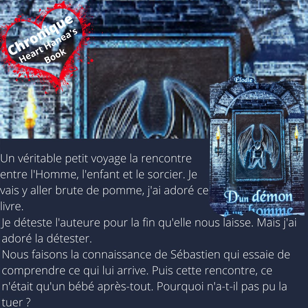 hanea_s's tweet photo. Cette fois c'est l'une de mes #chronique que je vous partage, celle "D'un démon à un home" d'Elodie François
https://t.co/lTfYJn2RYf
#lecture #fantastic #romance https://t.co/Gt420Zq2BW